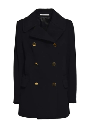 Tagliatore double-breasted coat - Black