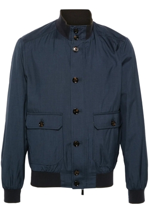 Moorer Carlos-Go zip-up jacket - Blue