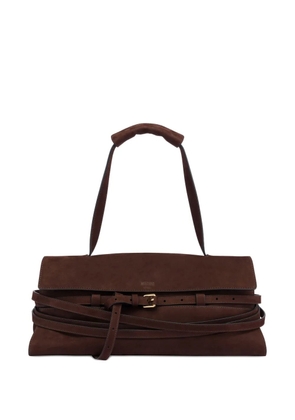 Moschino medium Tie Me shoulder bag - Brown