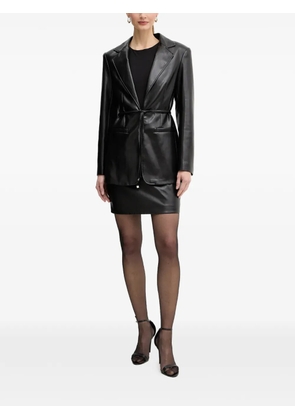 GUESS USA knot-detail mini skirt - Black