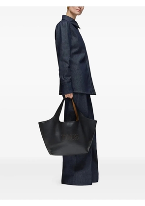 TOUS large Lirio logo-detail tote bag - Black