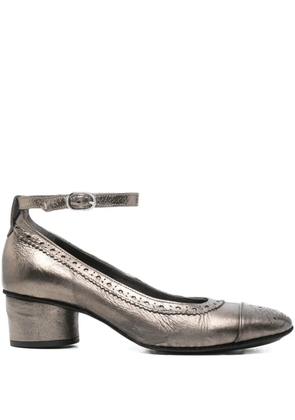 kudeta 45mm ankle-strap pumps - Grey