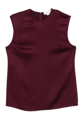 Stella McCartney sleeveless round-neck top - Red