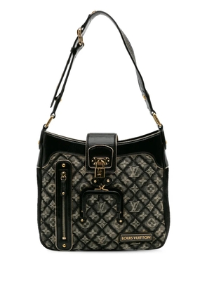 Louis Vuitton Pre-Owned 2006 Quilted Monogram Denim Musette shoulder bag - Black