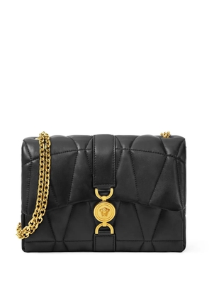 Versace Kleio quilted shoulder bag - Black