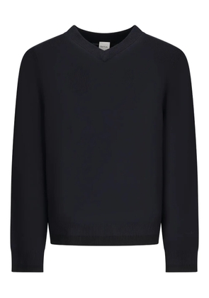 Paul Smith V-neck ribbed sweater - Blue