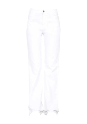 Raf Simons image-patch jeans - White
