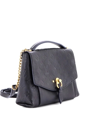Louis Vuitton Pre-Owned Blanche Handbag Monogram Empreinte Leather BB shoulder bag - Black