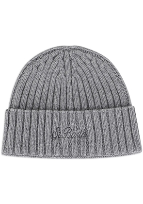 MC2 Saint Barth logo-embroidered beanie - Grey