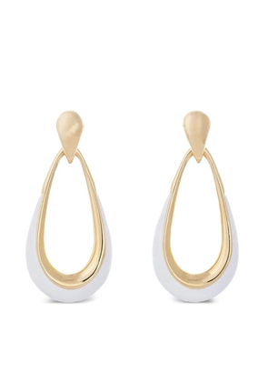 Sidney Garber 18K yellow gold Door Knocker earrings