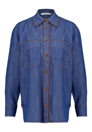 ZIMMERMANN Ascension shirt - Blue