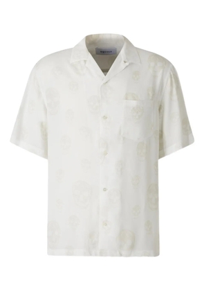 Alexander McQueen skull-print shirt - White