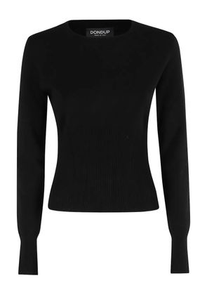 DONDUP ribbed-knit sweater - Black