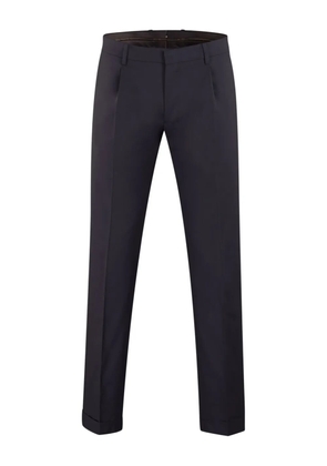 Moorer pleated tailored trousers - Blue