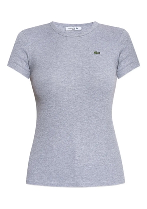 Lacoste ribbed crew-neck t-shirt - Grey