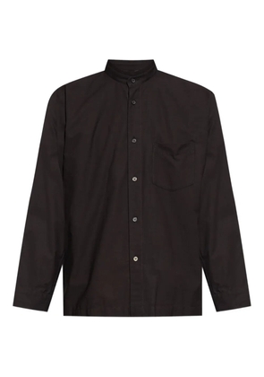 Homme Plissé Issey Miyake mandarin-collar pocket shirt - Black
