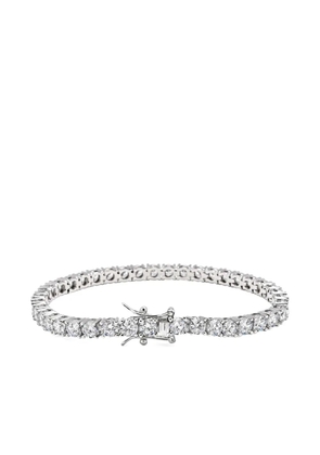 Nialaya Jewelry Tennis zirconia-embellishment bracelet - Silver