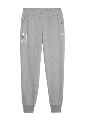 PUMA x BMW Motorsport logo-print track pants - Grey