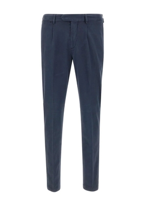 DEVORE single-pleat trousers - Blue