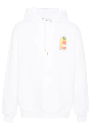 Casablanca Gradient L'Arche hoodie - White