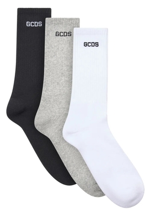 GCDS Essentials socks (pack of three) - White