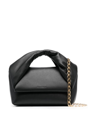 JW Anderson medium Twister leather bag - Black