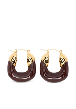 Lizzie Fortunato mini organic hoops earrings - Gold