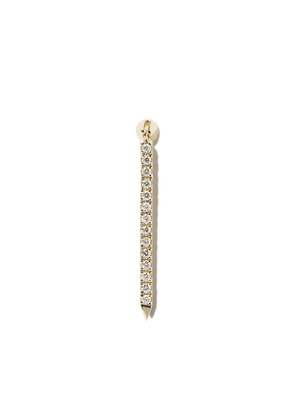 MARIA TASH 18kt yellow gold Eternity Bar diamond earring