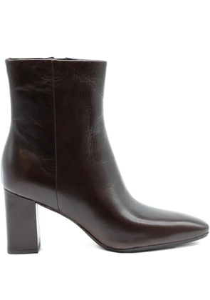 Veronica Beard 76mm Cera block-heel boots - Brown