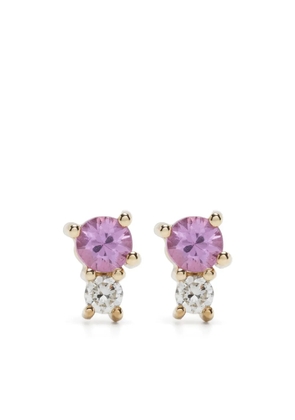 Adina Reyter 14K gold Amigos diamond and sapphire earrings