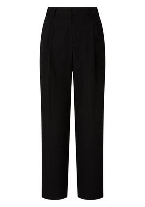 TOMBOY pintuck-detail trousers - Black