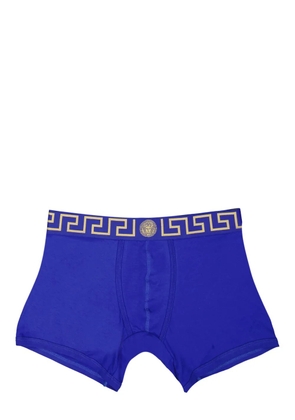 Versace Greca Border long boxers - Blue