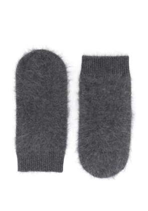 Lisa Yang cashmere gloves - Grey