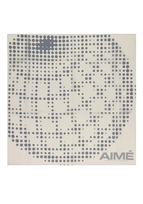 Aimé Leon Dore NEW BALANCE geo-print bandana - Neutrals