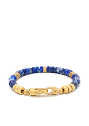 Nialaya Jewelry bead-detailing bracelet - Blue