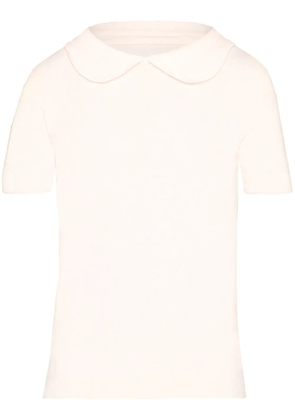 Maison Margiela wool-cashmere blend top - Pink