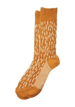 RoToTo ribbed socks - Brown