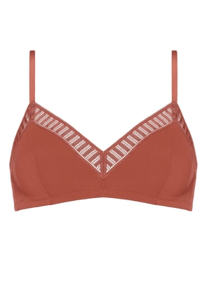 ERES Madeleine Graphic triangle bra - Brown