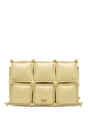 Cult Gaia Prue knotted padded cross body bag - Neutrals