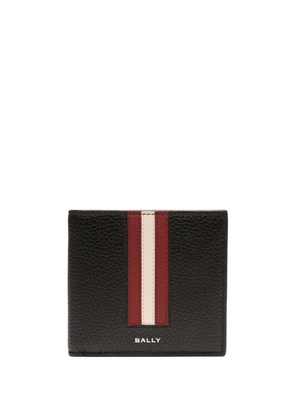 Bally logo-stamp leather wallet - Black