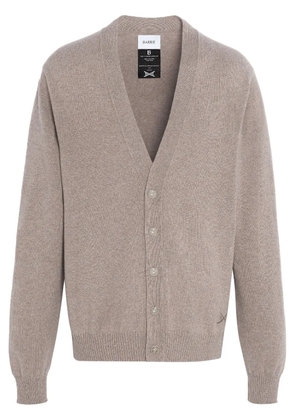 Barrie logo-appliqué cashmere cardigan - Neutrals