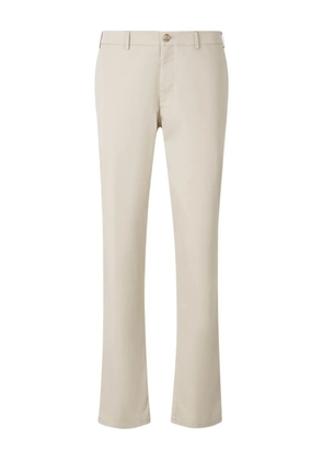 Canali stretch-cotton trousers - Neutrals
