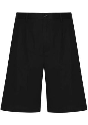 Dolce & Gabbana logo-tag cotton shorts - Black