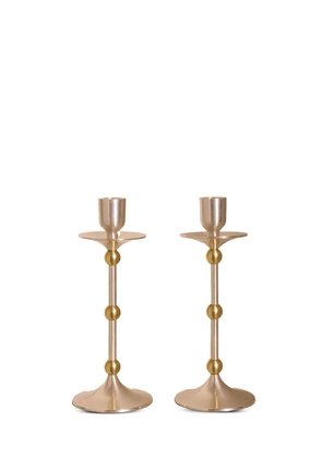 Soho Home Cilia candleholders (set of two) - Silver