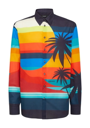 DSQUARED2 cotton shirt - Blue