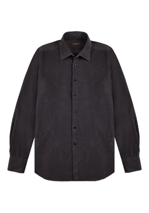Glanshirt corduroy button shirt - Grey
