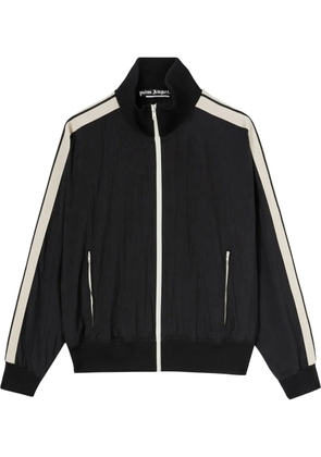 Palm Angels logo-print track jacket - Black