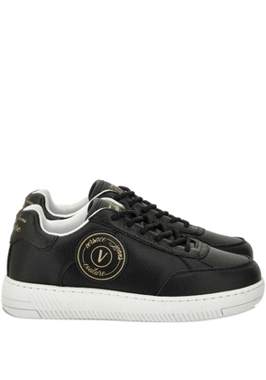 Versace Jeans Couture logo-patch sneakers - Black