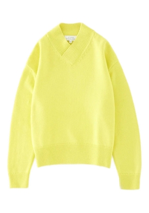 Studio Nicholson Nohwe long-sleeves sweater - Yellow