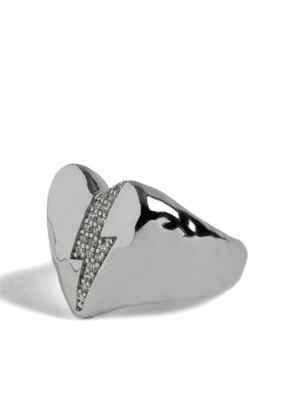 Zadig&Voltaire heartbreaker flash ring - Silver